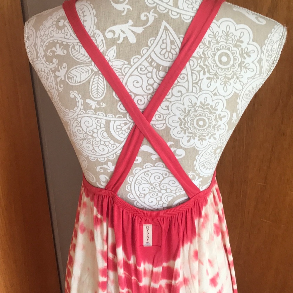 NWOT Gypsy 05 tie dye hi/low dress. Size M - Picture 4 of 7